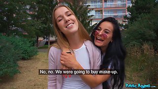 Lexi Dona & Alexis Crystal get wild in public with big dicks and wild orgasms
