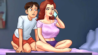 Becca Was Horny She Loves Riding Me Roxxy Watching Us Summertime Saga