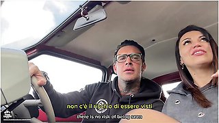 Picking Up A Stranger Milf And Fuck Her In My Car Diana Zilli