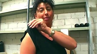 Mature Lesbian Slut Fists Gaping Pussy Dripping Thick Cum