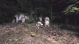 X Virtual 11 Walking Zombies in 180°