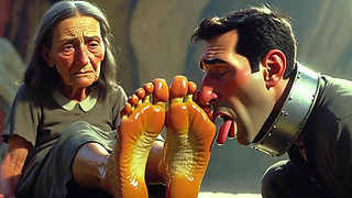 Man Devoted to Old Womens Feet in Asylum