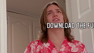 Teenager enjoys two cocks in the same time