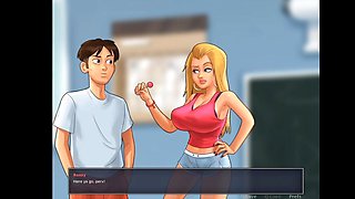 Summertime Saga Kissing Miss Bissette - Gameplay Part 20