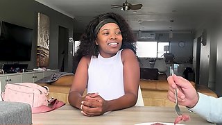 Big Tits 18yo Black Model Pussy Pounded