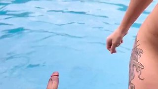 Brandy Renee Sex Tape In The Pool