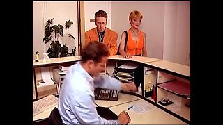 Hot German MILF Nurse Fucked Hard by Doctor in Steamy Threesome