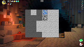 HornyCraft Minecraft Parody - Jenny Gives Steve a Hot Footjob for a Diamond! (Hentai Game Gameplay)