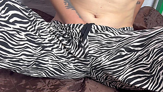 Perverted Stepsister Rubs Bringing It to Squirting Orgasm! a Real Female Orgasm!