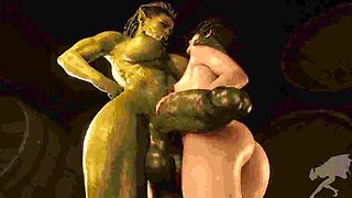 Horny 3D punk rock stud getting fucked hard anally