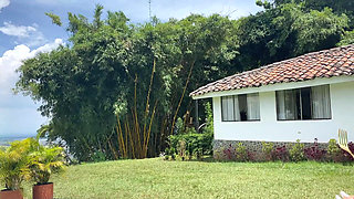 Sunny Day at the Pool, My Best Friend Jerks Me off in the Pool Until I Squirt! Naty Delgado