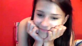 Teen Cute Italian Brunette Solo At