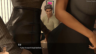 Project Hot Wife: Husband Watch His Wife with Big Butt and Boobs Being Undressed by Another Woman Season 3 Episode 17