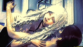 Horny desi aunty gets animated in a wild 3D sex adventure