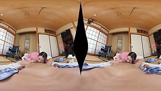 Asian hot babe VR porn