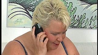 Chubby German MILF Caught Playing with Toy Eneded up Fucked