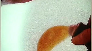 Nasty BBW Takes Mick Stabbers Piss in Her Mouth