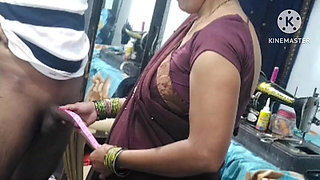 Indian Two Couple Boys and Lady Teacher