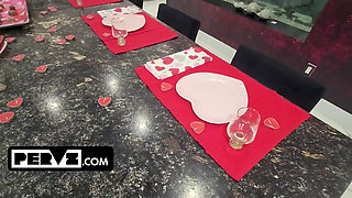 A V-day Girls' Trip Means Their Getaway Host's Dick Is Their Dessert