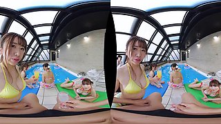 T M A V R O 9 4 VR Harem Service part B: Blowjob, Cumshot  Japanese Porn