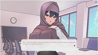 Tsundere Milfin [hentai Game] Stuck In The Elevator With Car Toon