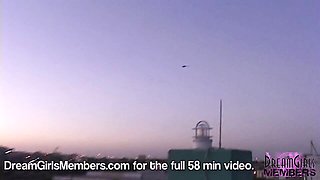 Rough Jenny Hendrix's public flashing movie