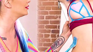 Adult Time - Lesbian Mistress Madeline Marlowe Dominates Naughty Sub Jewelz Blu for Her Birthday!