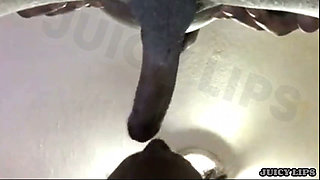 Juicy Lips-mouth Got so Sloppy Slurping His Dick He Bust a Hard Nut!!!