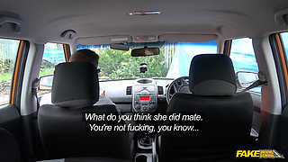 Fake Driving School - Stunning Stella Rides Ryan Cowgirl Style in a Car for a Quick Test Pass