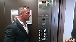 Fakehub Originals - D'runk Bride Sonya Durganova Loses Her Fiance and Sucks Dorians Cock Before Riding Him in a Hotel Room