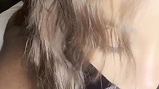 POV BJ & Doggy on Hard BBC Till Cum Swallowing