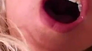 Horny Blondes Fuck Hard and Swallow Cocks Deep