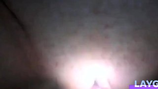 Dirty-Talking Russian Blonde Girl Swallows Cum