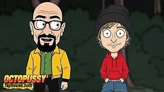 Jason Fucks Married MILF Skyler. Cartoon Parody