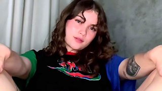 Kinky teen couple practices bdsm foot fetish