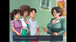 Summertime Saga Miss Ross Animation Collection [part 33] Nude Sex Game Play [18+] Adult Game