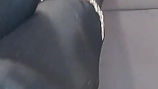 (89) Black High Socks Fetish2