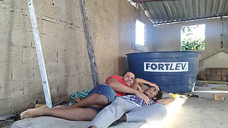 Sex in the Abandoned House with Jasmine Santana 100% Anal