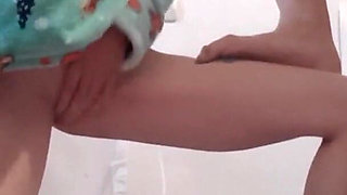 Two Skinny Girlfriends Do Gymnastics and Masturbate at the Same Time