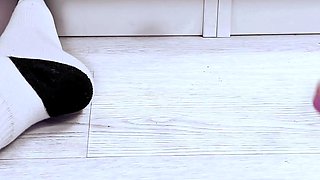 Awesome Amateur teen blonde toying pussy