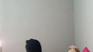 Ebony Seductress's Sexy Homemade Passion with Creamy Bliss