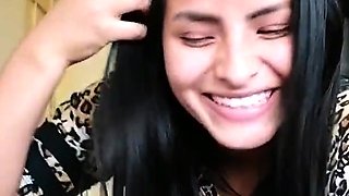 Cute teen blowjob and hard doggystyle fuck