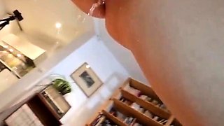 Piss Madness: Brunette's Face Drowned in Huge Bowl While