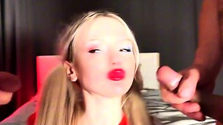 Hot Harley Quinn's first Double Anal