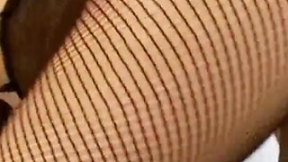 Horny skinny squirting bitch is fucked properly in the ass by friend