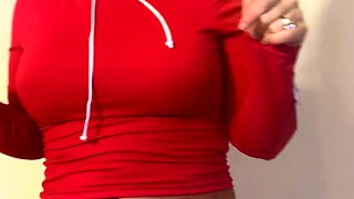 Blonde emo amateur solo masturbation