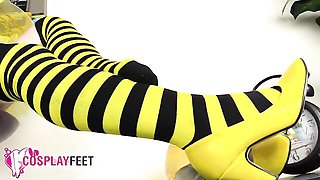 Cosplay Feet featuring Bee's tattoos trailer