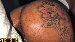 Str8rich Fucking Me After Meeting in the Store Ebony Slut