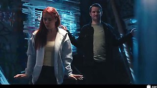Redhead Babe Hypnotized & Face Fucked in Frozen Time Prank - Time Stop Sex