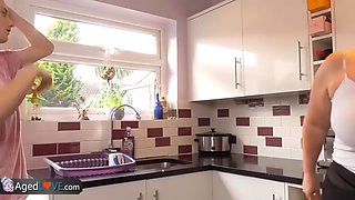 AgedLovE BBW Granny Chubbies Enjoying Hardcore